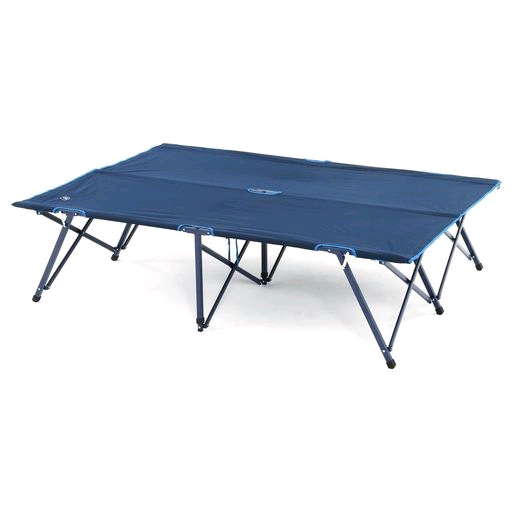 double folding camp bed